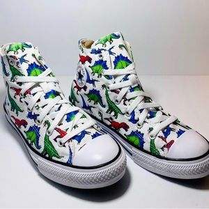 *SOLD* Converse Chuck Taylor All Star 8-Bit Dino High Tops